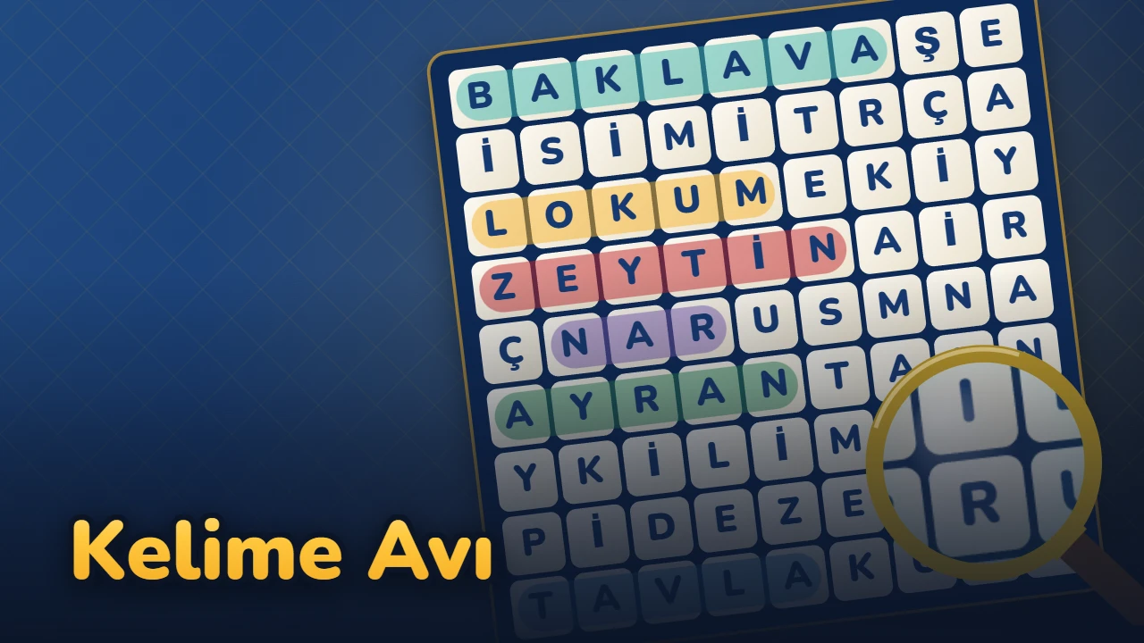 Новая игра: Поиск слов - турецкая культура среди букв