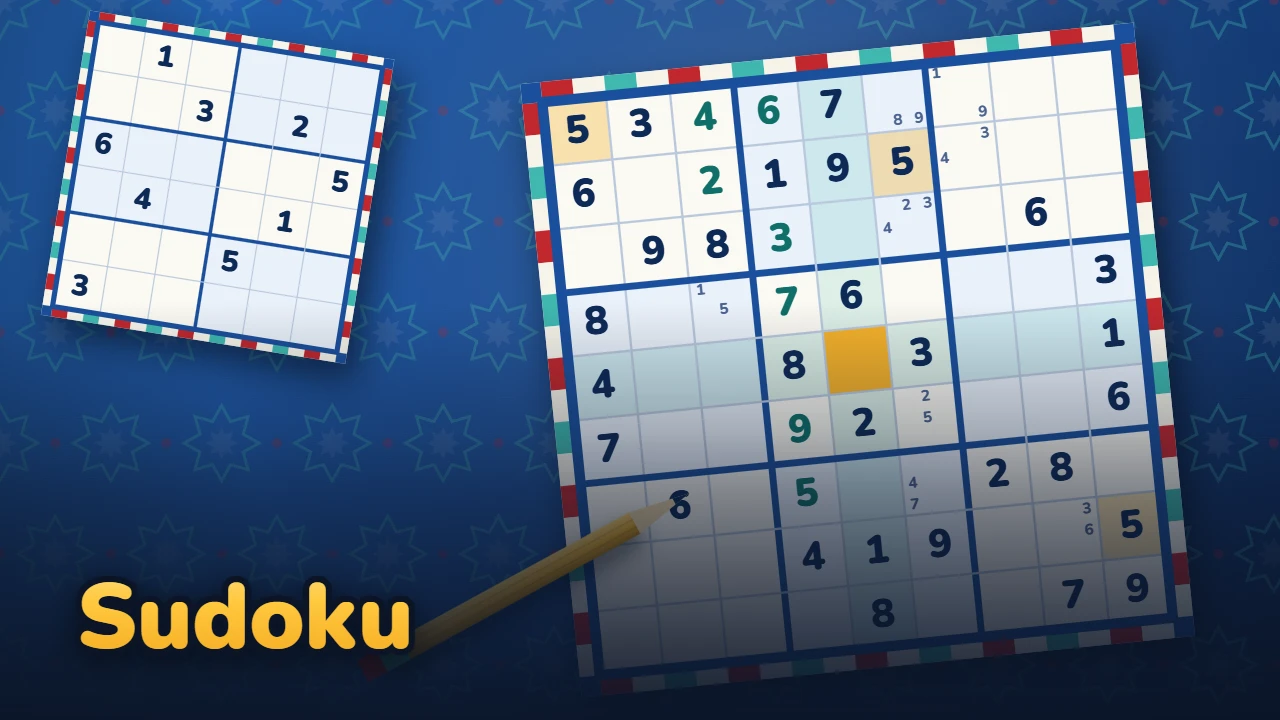Yeni oyun: Sudoku - tahminsiz, tek çözümlü, her gün yeni