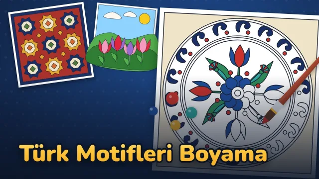 Turkish Patterns Coloring Book