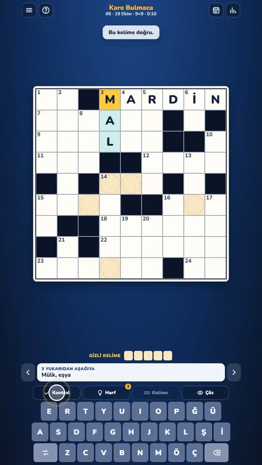 Daily Crossword