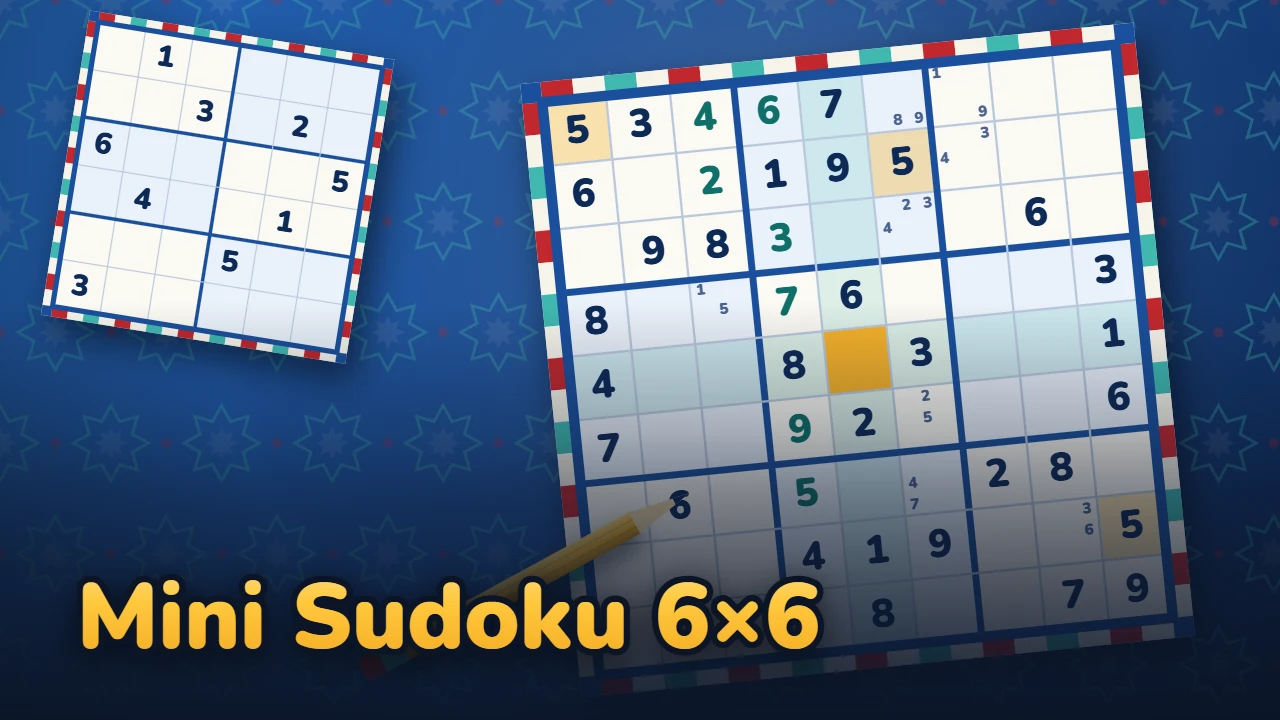 Mini Sudoku 6×6